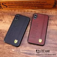 Samsung J8 2018 Luxury Sport Car Logo leather Skin cover phone cases