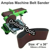 Amplas Belt - Sabuk Amplas 100 X 915mm Untuk Mesin Belt Sander duduk