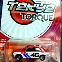 Greenlight 1:64 Diecast Model - 1971 Datsun 510 46 BRE John Morton