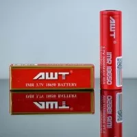 Baterai Vape AWT 3000 mAh 18650 not mxjo blackcell lg hg 2 sony