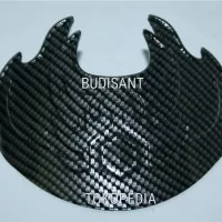 Cover Ujung Spakbor Depan Carbon Honda PCX 150 Lokal 2018