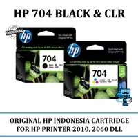 Tinta Hp 704 Original Ink Cartridge Black / Colour