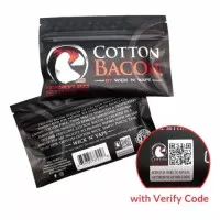 cotton BACON v2.0 VAPOR / kapas BACON kapas vape organic AUTHENTIC