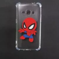 Case Samsung Note 4 Anti Crack Gambar Karakter 3D Spiderman