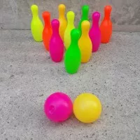 Mainan Bola Bowling Set / permainan anak edukatif / edukasi / kreatifq