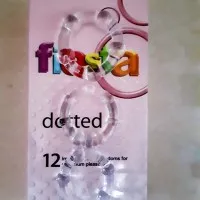 Kondom Fiesta Dotted isi 12 + Free Ring AED