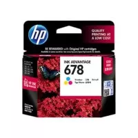 HP Ink Cartridge 678 Colour / Tinta HP 678 Warna Original