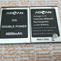 Baterai Battery Batre Double Power ADVAN Vandroid S5i , S5-i , S-5i