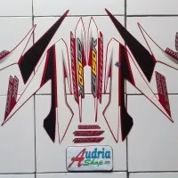 Stiker Striping Motor Honda CB 150 R 2014 Merah