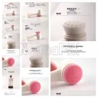 Facial Brush Cleansing Pore Double Ended Face Brush Clean Yalicai