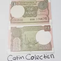 TP-007 Uang kertas 1 rupee india