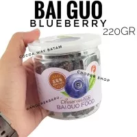 Manisan Buah Kering Baiguo Blueberry 220gram