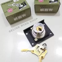 Kunci Laci / Lemari / Drawer Lock 808 Shanghai Tipe HL502P Besar