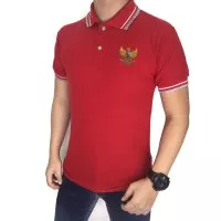 SALE PROMO Polo Shirt Pria Garuda / Kaos Polo Kerah Wangki Shirt