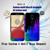 Garskin HP Motorola Moto M motif Color - motif bisa request