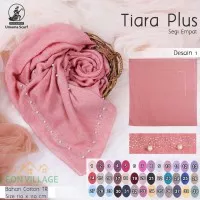 Kerudung TIARA PLUS UMAMA Scarf Hijab Jilbab Segi Empat Mutiara