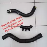 Selang Radiator Set OPEL BLAZER MONTERA SOHC Atas + Bawah + Pipa