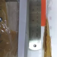 Penggaris besi 100 cm stainless JOYKO myrah berkualitas