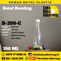 Botol Plastik Bowling 350ml (C) / Botol Jus / Botol minum / Pet murah