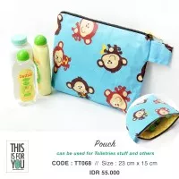 POUCH / POUCH LUCU / MAKE UP POUCH / TEMPAT HP (TT068)