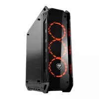 COUGAR CASE PANZER-G MID TOWER TEMPERED GLASS GAMING ORIGINAL