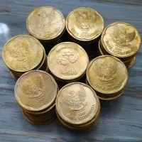 Koin 500 Melati Kuning Tahun 1991