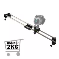 ARTechno DIY 120cm Camera Slider Cam Kamera Track Video Stabilizer