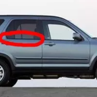 Pelipit List Lis Kaca Pintu Luar Belakang Kanan Honda New CRV RD Gen 2