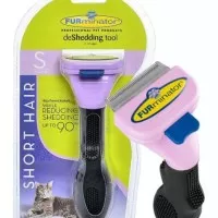 FURminator S Small Short Hair Cat DeShedding Tool