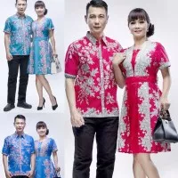 Sarimbit batik couple dress KD Melati