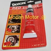 LEM PAKING DEXTON SILICONE RED LEM MERAH KUAT