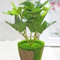 dekorasi pajangan pohon bonsai hias plastik artificial tree A3-1