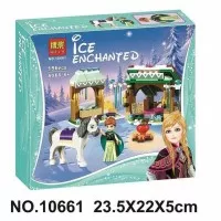 Lego Bela 10661 Ice Echanted 156pcs Snow Adventure Anna Horse Frozen