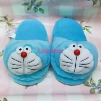 Sandal Boneka Sandal Rumah Sandal Tidur Dewasa Timbul Doraemon