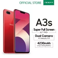 HP OPPO A3S RAM 2 GB INTERNAL 16 GB - MERAH & UNGU