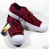 Sepatu Converse All Star CT2 Low - Merah Maroon - UNISEX