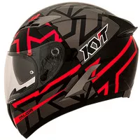 Helm KYT Vendetta 2 Faster red flou fullface