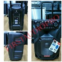 Speaker Portable Wireless Meeting Asatron HT-8871 UKM ( 12 Inch )