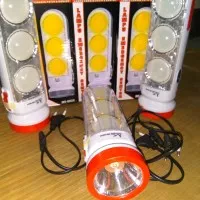 Lampu Emergency + Senter | Cahaya Kuning dan Putih MS-6033 Mitsuyama