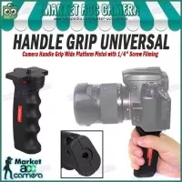 Camera Handle Pistol Grip with 1/4" Screw For Canon Nikon Sony Lumix