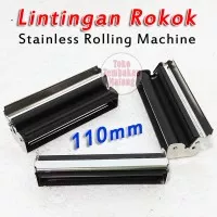 Stainless 110mm Cover Alat Linting Rokok Tembakau Rajang Rolling Paper
