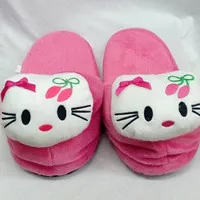 Sandal Rumah Sandal Tidur Boneka Dewasa SNI Motif Hello Kitty