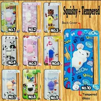 CASE GAMBAR 360 SQUISHY + TEMPERED GLASS FOR OPPO A39 / A57