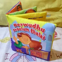 Buku Kain Anak Muslim: Berwudhu Sebelum Shalat