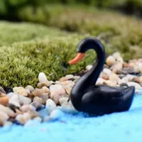 Miniatures - Terrariums - Fairy Garden - Animal_Black Swan