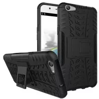 Oppo A39 Case Silikon Robot Armor Rugged Rubber Slim Soft+Hard Cover