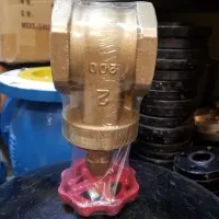 Stop Kran Gate Valve 1/2 Onda 200 W.O.G Brass / stop keran