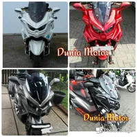 kedok / topeng cover lampu nmax - tameng predator nmax dan +winsil