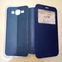 Sarung buku flip cover Samsung J7 J7 core - Ume Classic