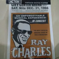 Poster Film Classic Vintage Ray Charles